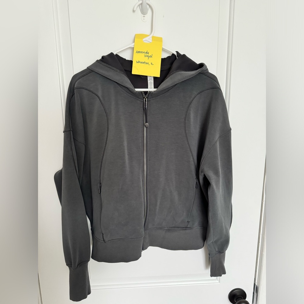 EUC Lululemon Softstreme Hoodie Size 8